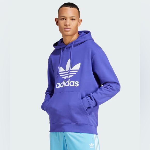 The oversized Trefoil Adidas Hoodie - Picture 3 of 6
